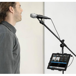 Microphone Stand with Tablet holder